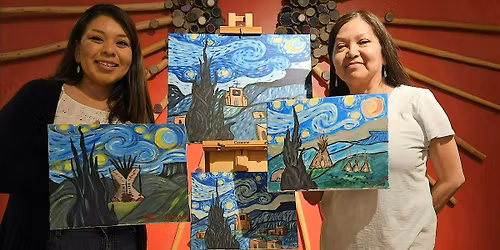 Paint Sip Chill | \u201cStarry Night in Santa Fe\u201d