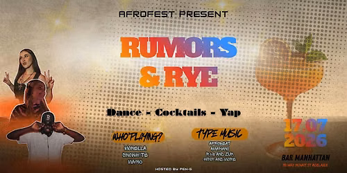 RUMORS & RYE