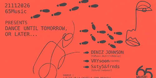 \ud83d\udd34[65Music] DANCE UNTIL TOMORROW, OR LATER...