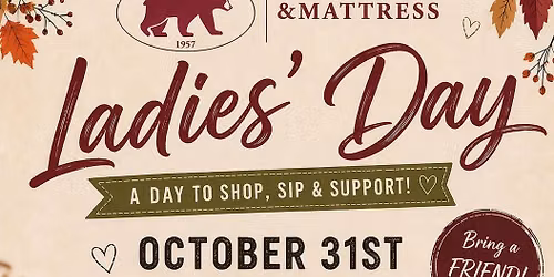 Ladies Day at Bear's Furniture and in Mattress in Franklin PA
