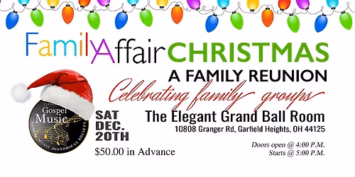 Family Affair Christmas A family Reunion