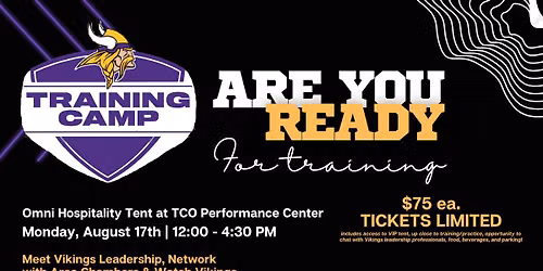 2026 Vikings VIP Training Camp Experience