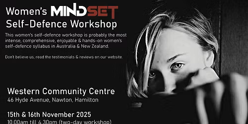 Women's MINDSET Weekend Self-Defence Workshop - Hamilton