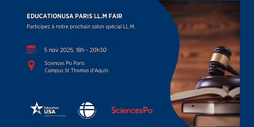 EducationUSA Paris LL.M. Fair 2025