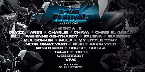 Taktlos \u2219 X-Mas Festival \u2219 4 Floors