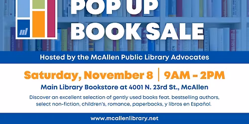 MPL Pop Up Book Sale