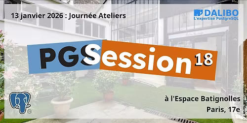 PGSession 18 : la journ\u00e9e Ateliers