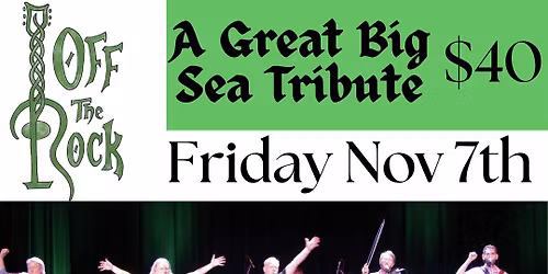 Off The Rock- A Great Big Sea Tribute @ The Cobourg's Lions Club