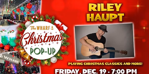 Riley Haupt at The Wharf Christmas Pop-Up