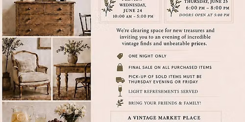 Vintage Bidding Event