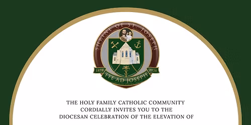 Elevation of St Joseph's Church to Diocesan Shrine