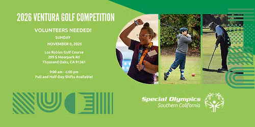 2026 Special Olympics Ventura Golf Competition
