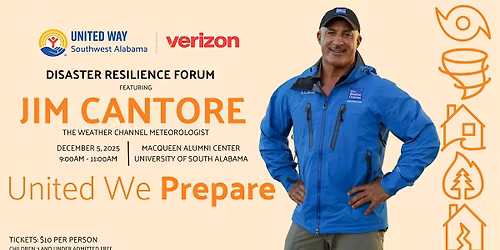 United Way & Verizon Disaster Resilience Forum Featuring Jim Cantore
