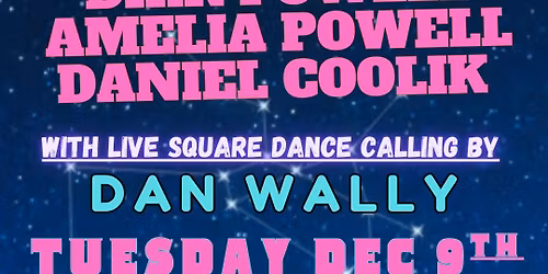 Dirk Powell, Amelia Powell, & Daniel Coolik @ Square Dance NOLA @ Hotel Peter & Paul