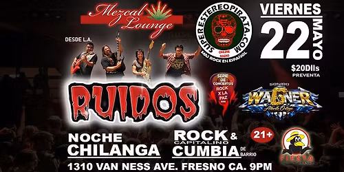 NOCHE DE ROCK Y CUMBIA CON RUIDOS