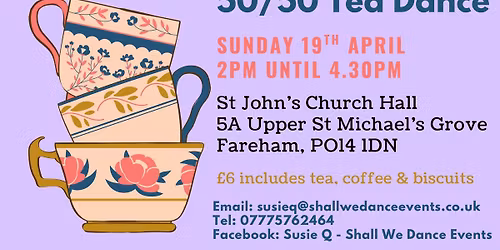 Sunday 50\/50 Tea Dance
