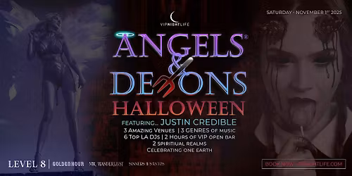 Los Angeles Halloween Party | Angels & Demons