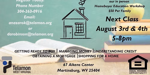 August 2026 Homebuyer Education Workshop 