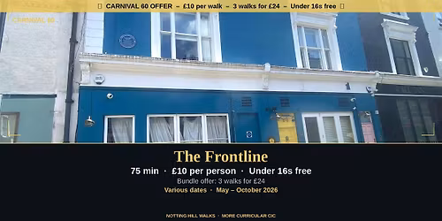 The Frontline: Shebeens, Restaurants & Clubs | Notting Hill Carnival 60