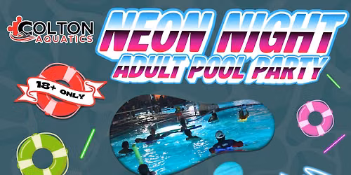 Neon Nights Adult Pool Party