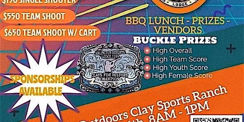 Arlington Heights Lodge #1184 Second Annual Clay Shoot