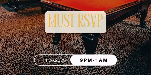 Drinksgiving at The Mansion Speakeasy Pub