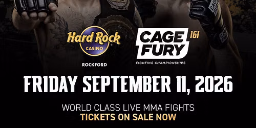 CFFC 161 at Hard Rock Live - Rockford