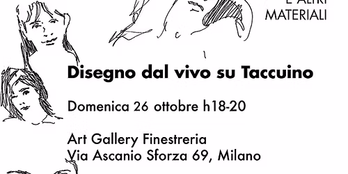 CORSO DI DISEGNO con APERITIVO