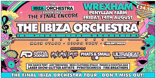 Ibiza Orchestra Experience - Wrexham 2026
