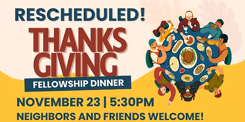 Thanksgiving Fellowship Dinner