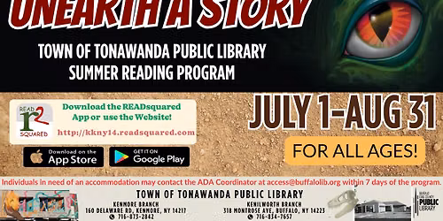 Town of Tonawanda Summer Reading Challenge with ReadSquared