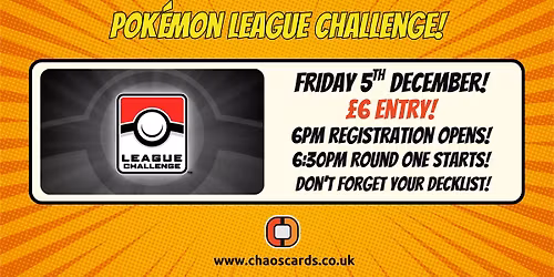 Pok\u00e9mon League Challenge!