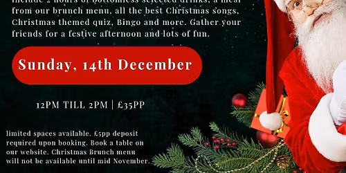 Christmas Bottomless Brunch