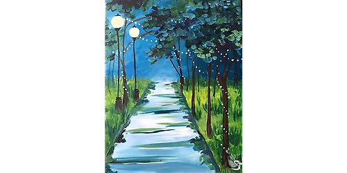 Evening Sparkles - Paint and Sip in Houston | Classpop!\u2122