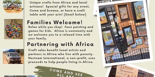 Munada Africa and Local Craft Market!