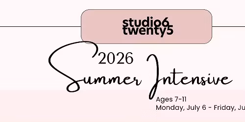 2026 Summer Intensive