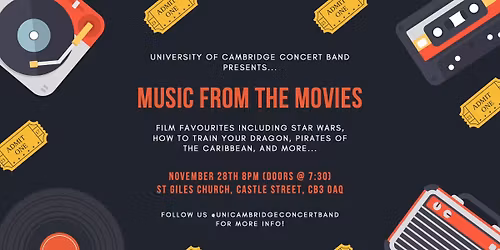 UCCB Michaelmas Concert - Music from the Movies