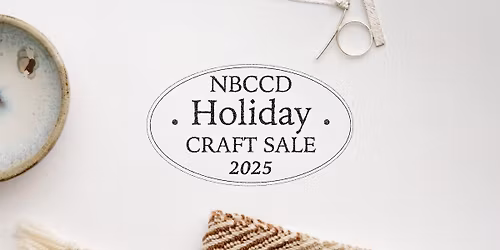 NBCCD Holiday Craft Sale