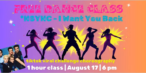 FREE DANCE CLASS: Learn the Viral Dance Challenge to I WANT YOU BACK