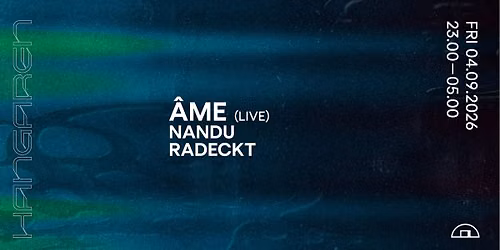 \u00c2me (Live), Nandu, Radeckt