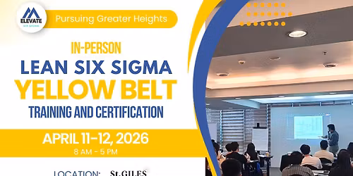 Makati Wave 53 : Lean Six Sigma Yellow Belt Training and Certification