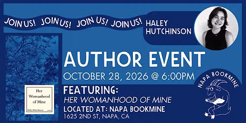 Author Event: Her Womanhood of Mine by Haley Hutchinson