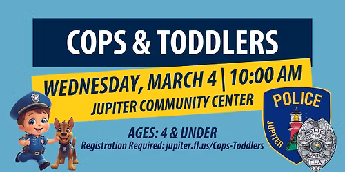Cops & Toddlers | Registration Required