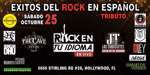 \u00c9xitos del Rock En Espa\u00f1ol - Tributo en Vivo