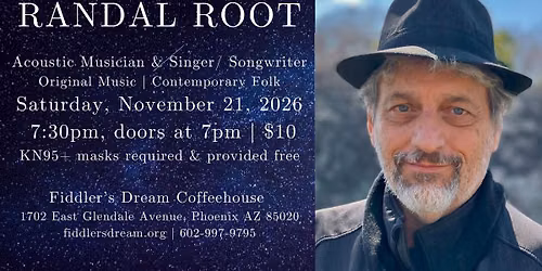 Randal Root - Singer, Songwriter, and Acoustic Musician