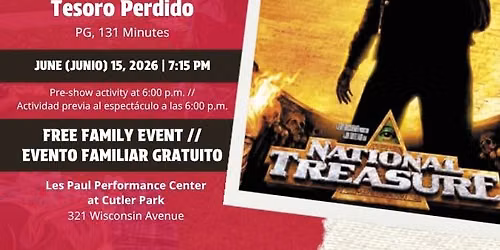 Monday Night Movies in the Park - National Treasure