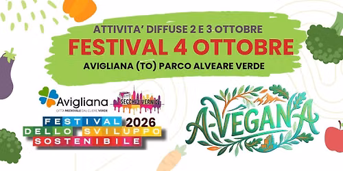 A-vegan-A Festival Dello Sviluppo Sostenibile 2026