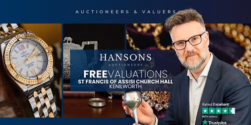 Kenilworth Valuation Day: Gold, Silver, Jewellery, Watches & Antique Valuations