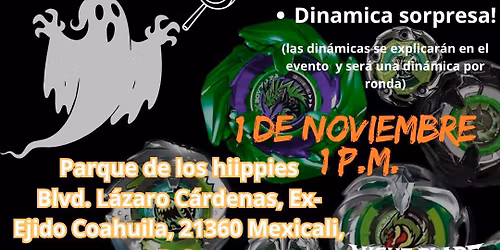 EVENTO DE HALLOWEEN BEYBLADE X