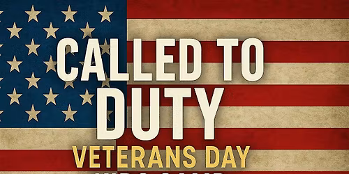 Called to Duty: Veterans Day Kids Camp at PMA!
